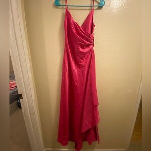 Women vintage fuschia dress size XS (A5)